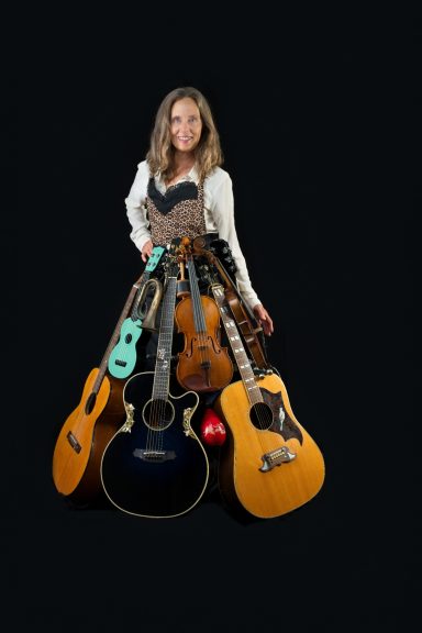 Skirt made of instruments